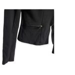 Disney Womens Beauty & The Beast Black Moto Asymmetrical Bomber Jacket - Sz M Photo 5