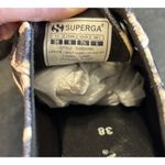 Superga  2750 FANVELVET Sneaker‎ Leopard Velvet Print Tan Black size EU 38 US 7.5 Photo 7