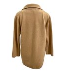 J.Crew  Merino Wool Blend Sweater Blazer Open Front Camel Brown Preppy size Small Photo 5