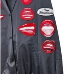 Coach X Tom Wesselmann Souvenir Jacket Lips Black Women’s Size Large Photo 6