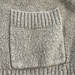ZARA  Knit Neutral Size SMALL Cardigan Women's‎ Oatmeal Open Front Sweater Photo 4