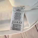 Adidas Womens Gold Foil Graphic White Short Sleeve Tee Sz L Photo 7