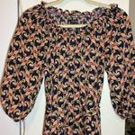 Webster Miami Dress Small Floral Belted Blue Photo 1