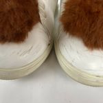 Topshop Womens Classic‎ Low Top White Pom Pom Sneakers Size 9.5 Brown Photo 8