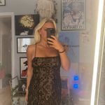 Free People  Sequin Black Dress Photo 1