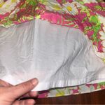 Lilly Pulitzer  Briddie Strapless‎ Silk Blend Mini Floral Dress Size 8 Daisy Pink Photo 9