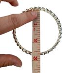 Bright Gold & Silver Tone Thick Chunky Chain Link Bangle Bracelets Photo 7