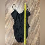 Calvin Klein  Swimwear Black One Piece Cross Strap Back Swimsuit 16 Summer Active Photo 4