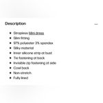 Princess Polly Shaya Strapless Mini Dress in White Size 4 Photo 8