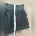 Urban Outfitters  Dark Green Corduroy High Waist Shorts Photo 4