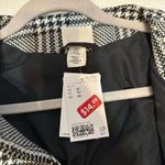H&M  Cropped Black and White Jacket Size XL Photo 1