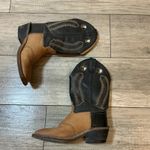 Old West  Women's Black & Tan Leather Western Cowboy Boots‎ Photo 5