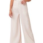AS By DF Flare Satin Pant Women Sz 0 Blush Fairy Preppy Chick Luxury Party 20's Pink Photo 2