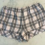 Victoria's Secret Victoria Secret Short Pajama Set Pink Gray Plaid Size Medium EUC Photo 13