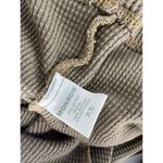 Monrow Baby Thermal Double Layer Cardi Top in Stone Green Size XS Photo 10