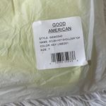 Good American New Women’s Scuba Hot Shoulder bikini top in key lime001 size 4X Photo 2