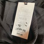 Shade & Shore  Black Tie-Front Coverup - Size XS Photo 4