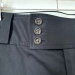 Banana Republic  Women's Cropped Pant Size 10 Long Martin Fit Stretch Black Pants Photo 5