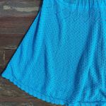 House of Harlow 1960 Peacock Blue Ribbed Knit Mermaid Maxi Dress Photo 9