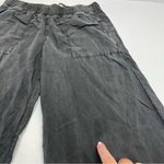 Cloth & Stone Faded Black Grey Gray Womens Wide Leg Cropped Pant Size XS *FLAW Photo 6