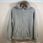 Brooklyn Cloth ❤️ HP ❤️ 🎉 Women’s light gray Sherpa full zip Jacket Small Photo 0