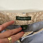 Eddie Bauer Women’s New Pebble Blue Washed Cotton Shorts Size 14 Photo 2