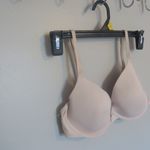 PINK - Victoria's Secret  wear everywhere t-shirt lightly lined bra in tan and pink size 34C. Photo 2