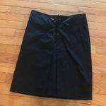 Gucci black lace up pencil skirt size 38 Photo 4