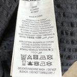 Boden Womens 2 Seersucker Jersey Tea Dress Black Jersey Cotton Cap Sleev… Photo 6