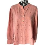 Roberta Roller Rabbit Roller Rabbit Acote Glenda long sleeve top blouse shirt pink brand new with tags Photo 0