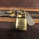 ETRO Milano Red Paisley Boston Weekend Bag With Carry Strap 50 Photo 3