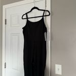 Yogalicious  Lux Black Rib Scarlett Flare Jumpsuit size L Photo 7