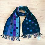 Coach Stars Striped Print Muffler 100%Wool# 4623 Photo 5