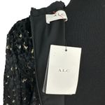 ALC Frank A.L.C. | NWT | Size 12 | Jane Metallic Flecked Burnout Texture Velvet Mini Dress Photo 2