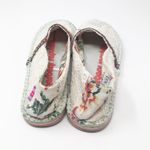 Tigerbegs White Crochet Flats Size 7.5 Photo 5