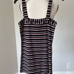 Olivaceous size medium mini rib knit dress striped sundress tank festival NWT Photo 10