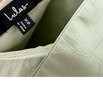 Lulus  Angelique Sage Satin‎ Backless Halter Midi Dress Green Size XS Photo 10