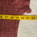 Ekouaer  Casual Maroon Knit Dress Photo 3