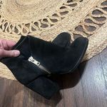 ZARA  TRAFALUC Women’s Ankle Boots Black Faux Suede Zipper Size 7.5 38 Photo 8