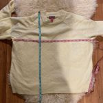 Vince Camuto Crew Neck Light Yellow Long Sleeve Comfy Sweater EUC Sz XL Acrylic Photo 7