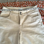 FDJ French dressing cream colored jorts size 8 goucho style jorts Tan Photo 2