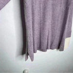 J.Crew Lavender V-Neck Sweater with Shirt Cuffs Photo 2