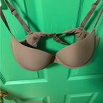 SKIMS  Light Brown T-Shirt Push-up Bra with Adjustable Straps Photo 1