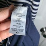 Time & Tru  Navy Blue/White Striped Sleeveless Dress size XXL Photo 5