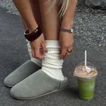 UGG  Elea Slip On in Moss Green Photo 0