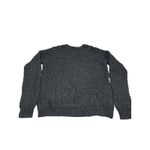 Ralph Lauren Lauren  Gray Loose Knit Alpaca Wool Blend Crew Neck Sweater Large Photo 2