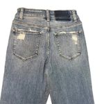 Vervet Flying Monkey Los Angeles Mid-Rise Cropped Straight Distressed Jeans Size 22 Photo 6