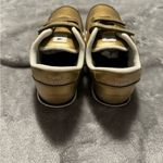 New Balance  Gold and White Velcro Sneakers Limited Edition Photo 3