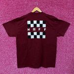 Neff Street Wear Burgundy Tshirt size Extra Large Photo 1