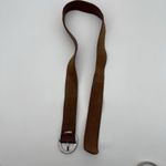 American Eagle Outfitters Brown Genuine Leather Womens Belt Sizre XS Crystal Photo 4